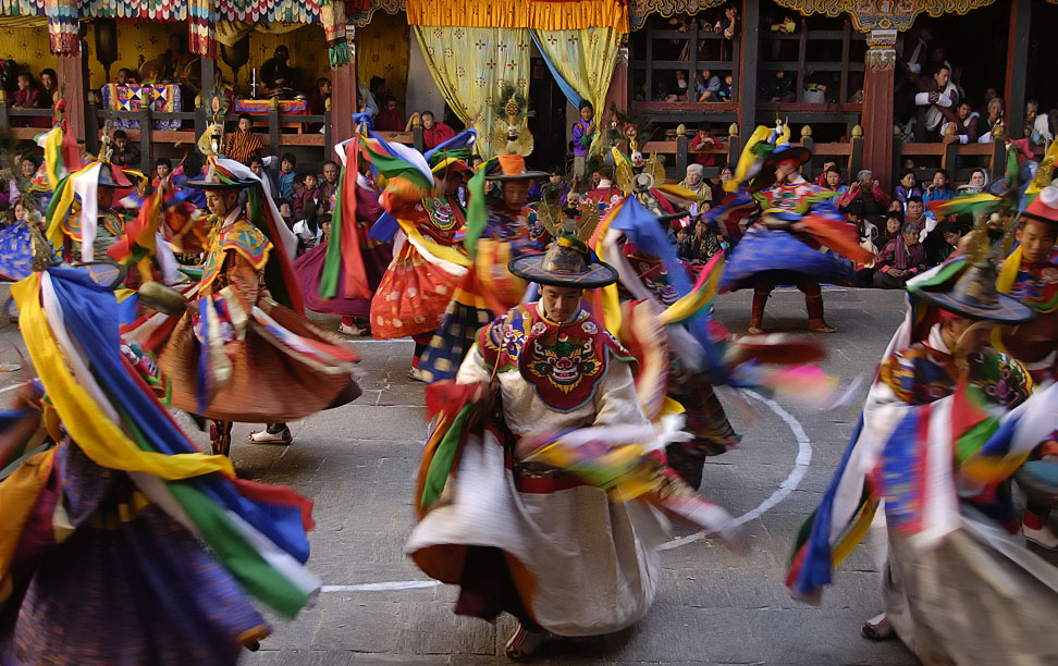 Black Hat Dancers, Tashigang Festival
